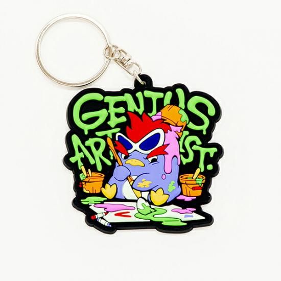 angrybabyz アンベビ ラバーストラップ スパイク キーホルダー