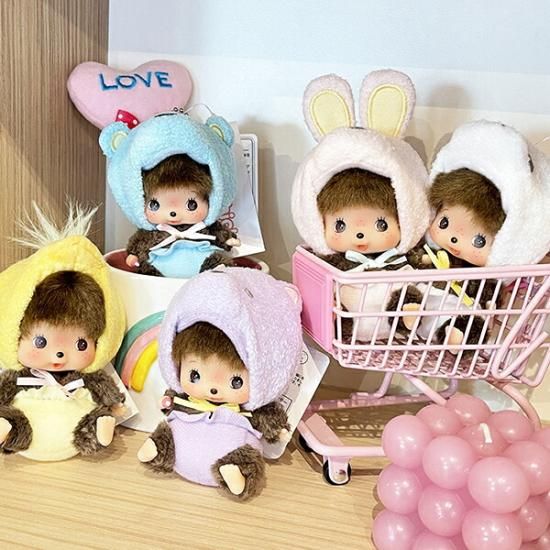 モンチッチ あにまるベビチッチ ねこ 顔でかキーチェーン(SS) マスコット