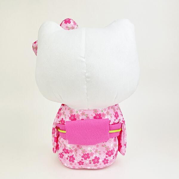 サンリオ ハローキティ 桜着物 ぬいぐるみ(M) Sanrio