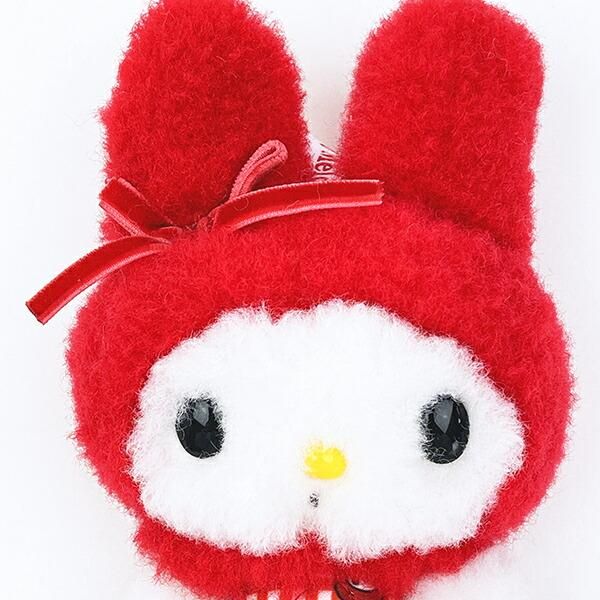 サンリオ マイメロディ マスコット 赤チェック sanrio