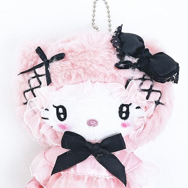 サンリオ ハローキティ マスコット ぬいぐるみポーチ ふわふわケープ