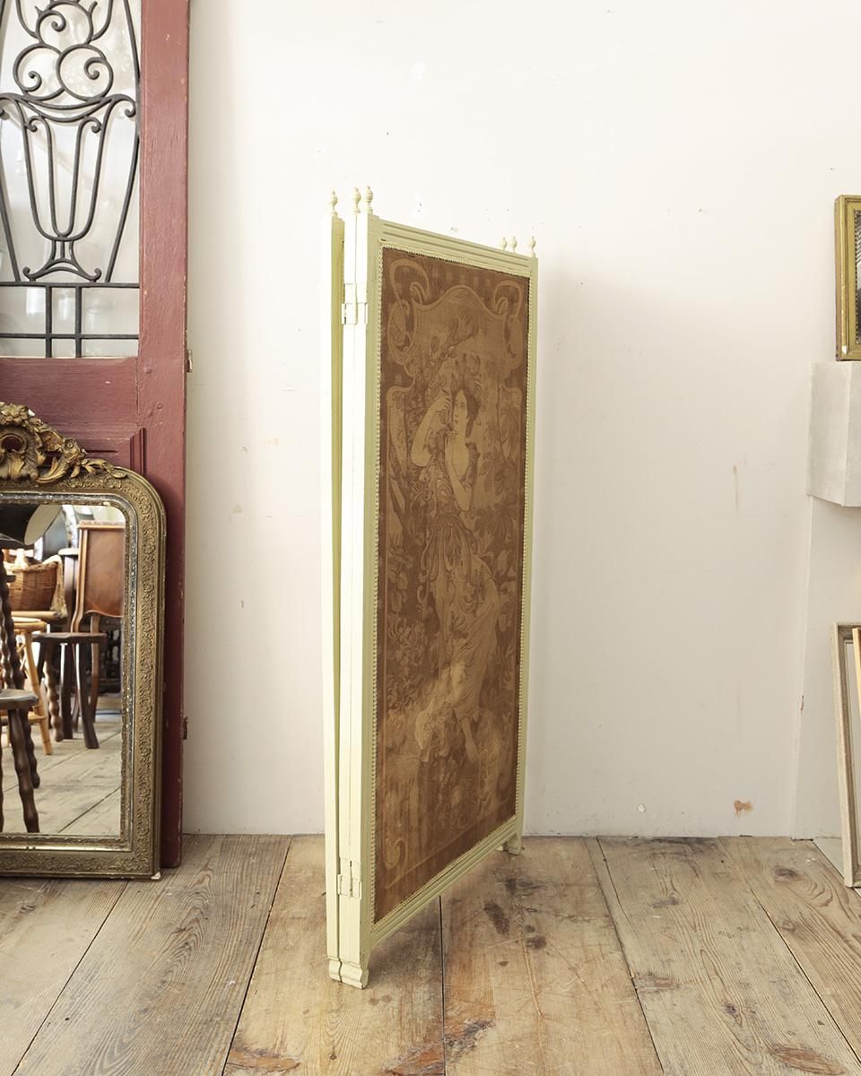フランスアンティーク ファブリック パーテーションパネル | Antiques