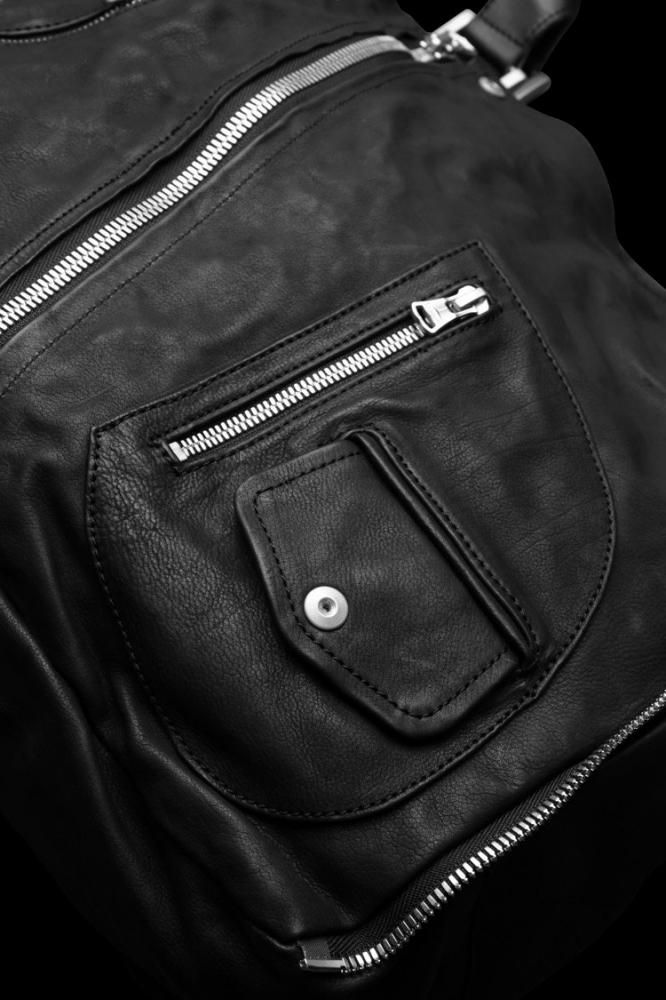 JAPAN CALF GARMENT-WASH RIDERS TOTE-BAG - BACKLASH バックラッシュ通販