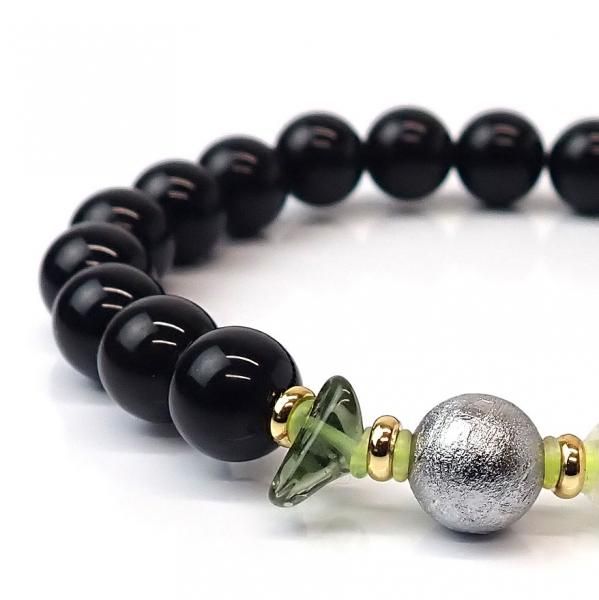 ギベオン & モルダバイト & リビアングラス & モリオン デザイン