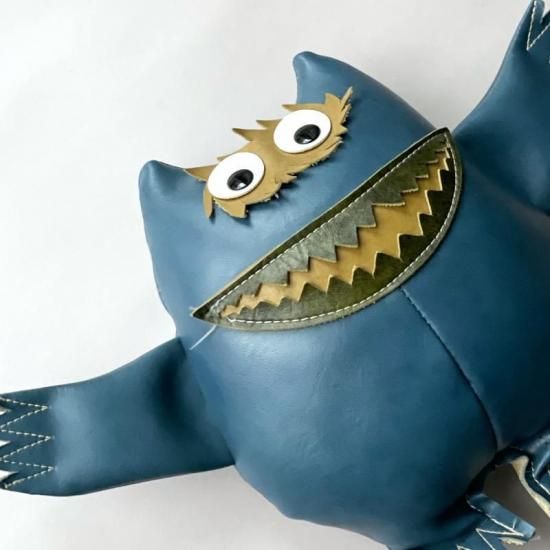 Nauga Monster / Blue Gray - NICK WHITE