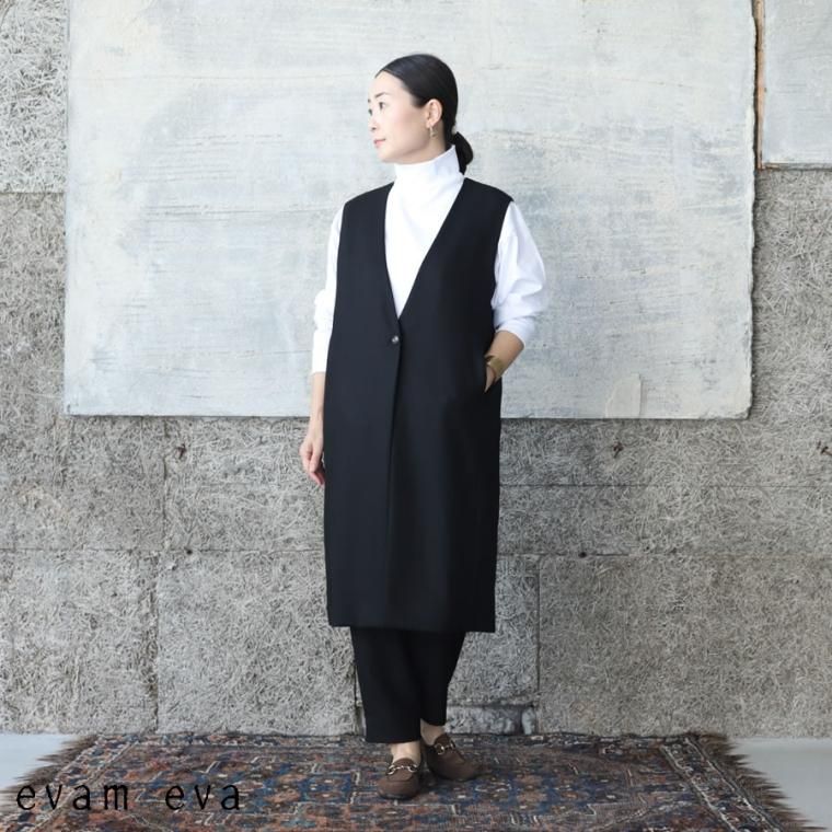 evam eva(エヴァム エヴァ) ウールパディング ショートコート / wool