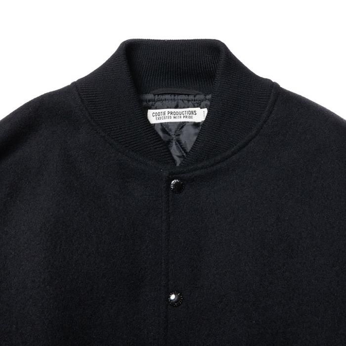 COOTIE/WOOL MELTON ERROR FIT STADIUM JACKET | 重量感のあるウール