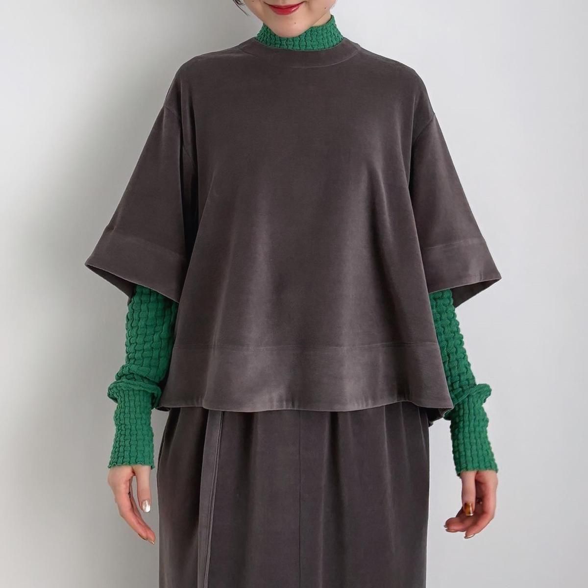 10 HANDCRAFTED MODERN half sleeve tops (velour)/032*SL#IT - ARTHUR