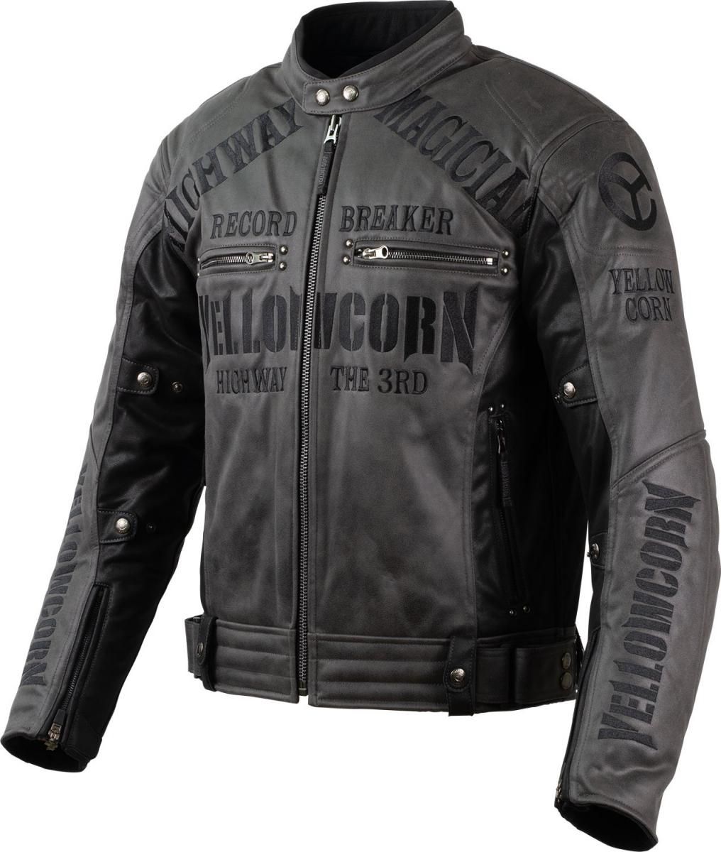 YB4305 WINTER JACKET 【BLACK/GOLD】 - YELLOW CORN Official web shop