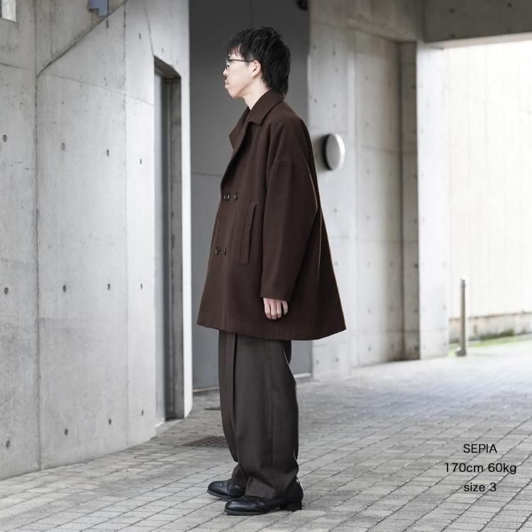 ワンフィフス ONEfifth 25AW マルコ ピーコート MARCO