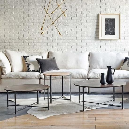 クリアランスセール 30％OFF！】QUATTRO COFFEE TABLE L /SEARED OAK