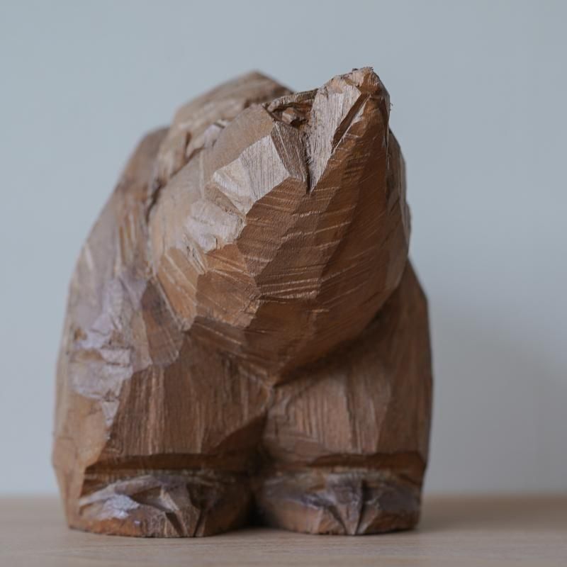 吉田マホガニー（翆帆） / 木彫り熊 02 - roof - RHINES