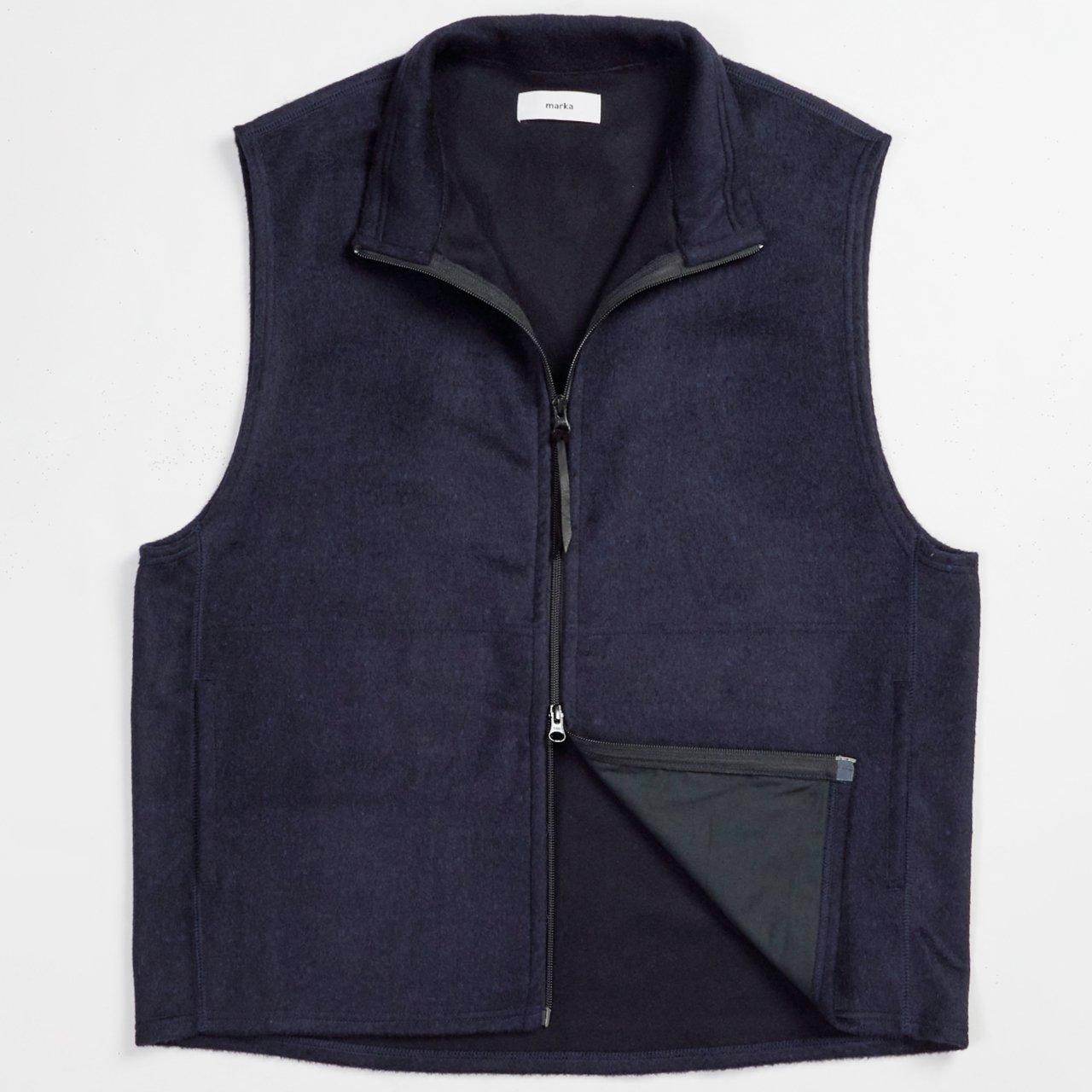 marka(マーカ)24AW/秋冬 ジップベストとチェックシャツが発売