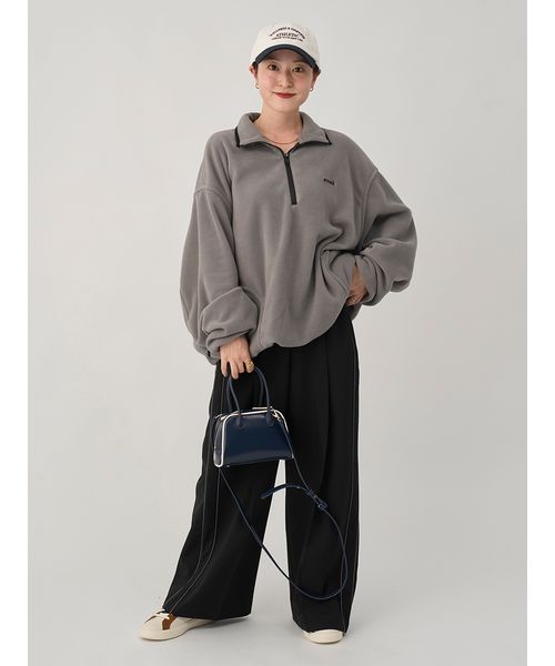 eco フリースハーフジッププルオーバー(508406268)｜阪急百貨店公式