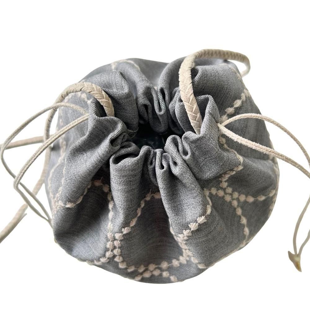 LAST！mina perhonen（ミナ ペルホネン）／gem pochette tambourine