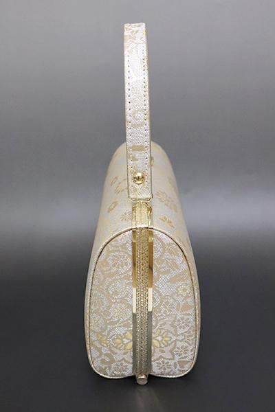 G-1364】佐賀錦 フォーマル草履・バッグセット 欧風花唐草文 Mサイズ