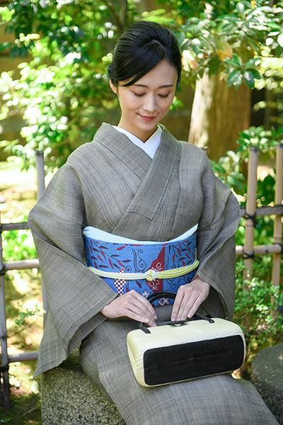 R-224】正絹 絽縮緬無地帯揚げ 白花色 - 銀座きもの青木｜長く大切に着