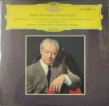 LPレコード ピエール・フルニエ ～ J. マルティノン サン=サーンス