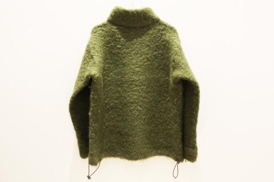 KAPITAL 5G モヘア ハーフZIPアノラック