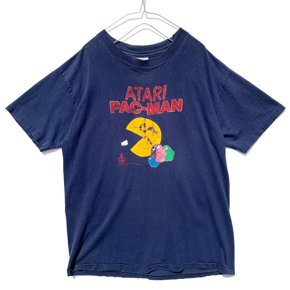 パックマン【Pac-Man】ヴィンテージ プリント Tシャツ【1982's