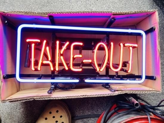 TAKE-OUTネオン ネオンサイン 通販商品ページ