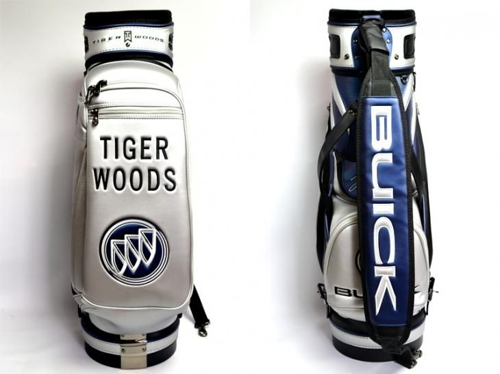 タイガーウッズ サイン入りキャディーバッグ [証明書付き]