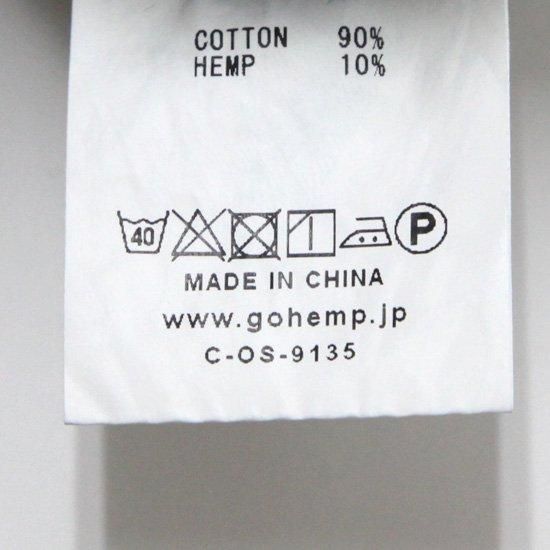 GOHEMP ゴーヘンプ｜TUBE VENDOR ALL PANTS BLACK (ワンウォッシュ