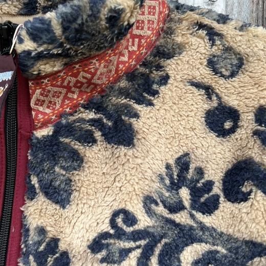 KAPITAL]ダマスク柄フリースZIPブルゾン - TAKE FIVE | テイクファイブ