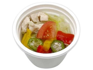 セブン-イレブン 彩り野菜のコンソメスープ 菜彩鶏肉使用の感想