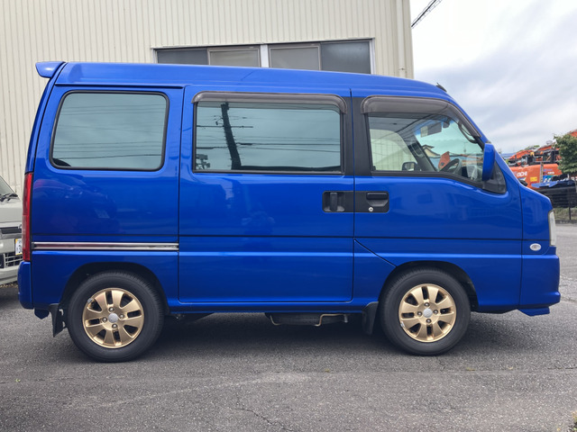 スバル サンバーディアスワゴン スーパーチャージャー WRブルー全塗装