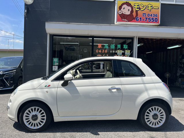 フィアット 500 1.2 8V ラウンジ ガラスルーフ キーレス セミAT の中古