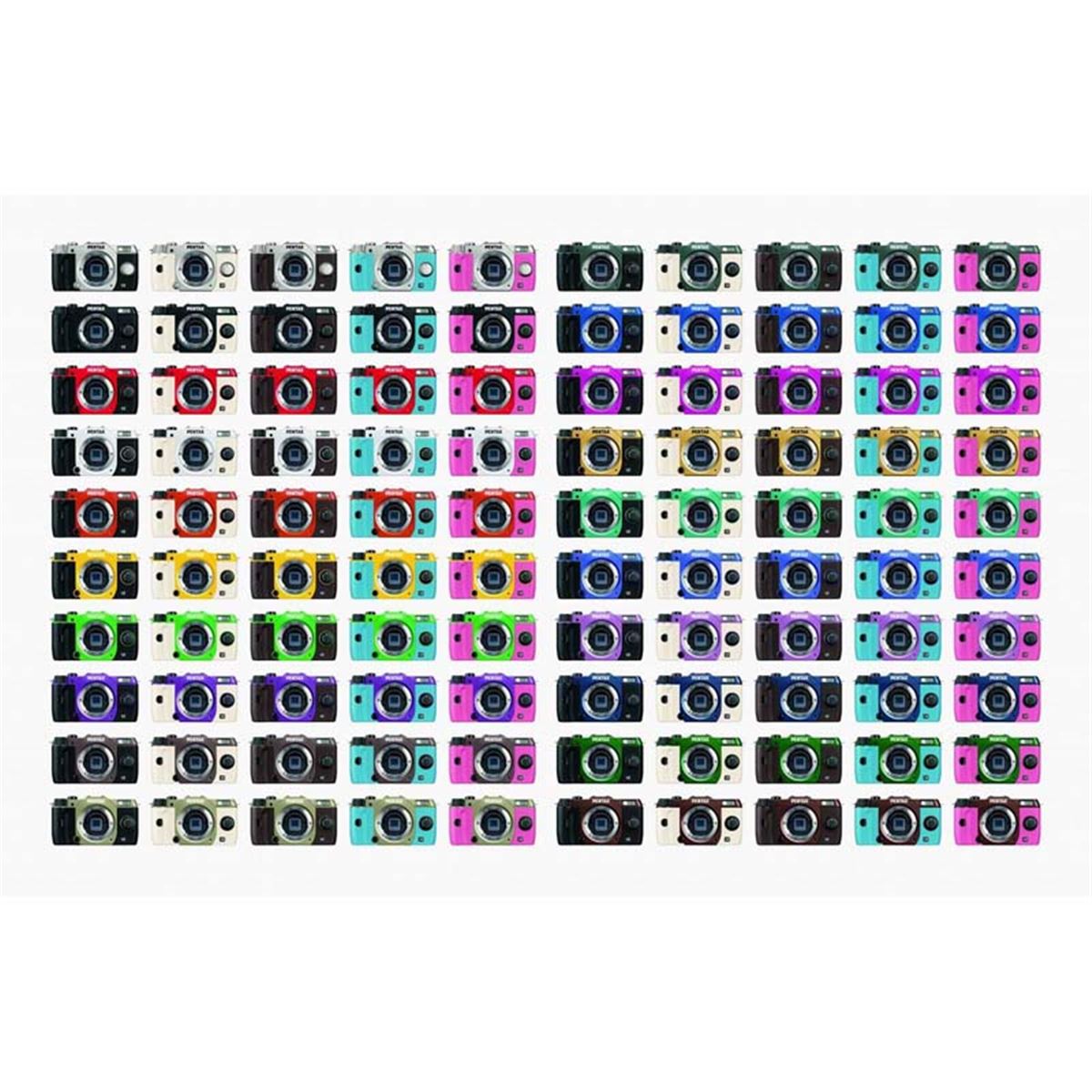 ペンタックス、Q10を100種類から選べる「オーダーカラー受注サービス