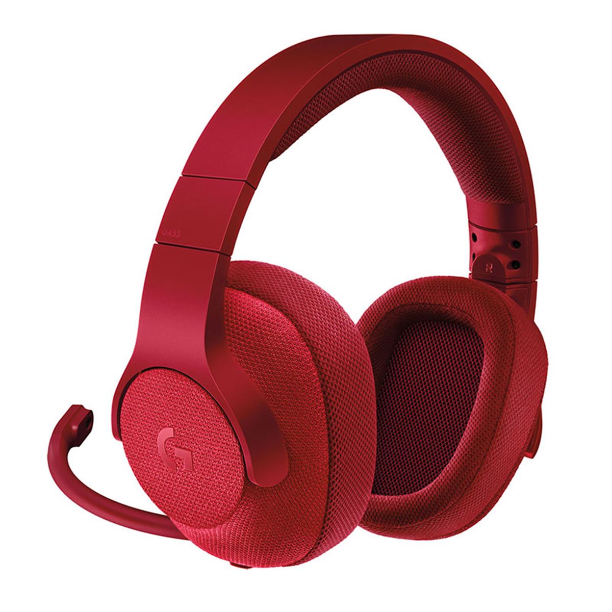 ロジクール、メッシュ素材のゲーミングヘッドセット「G433」「G233