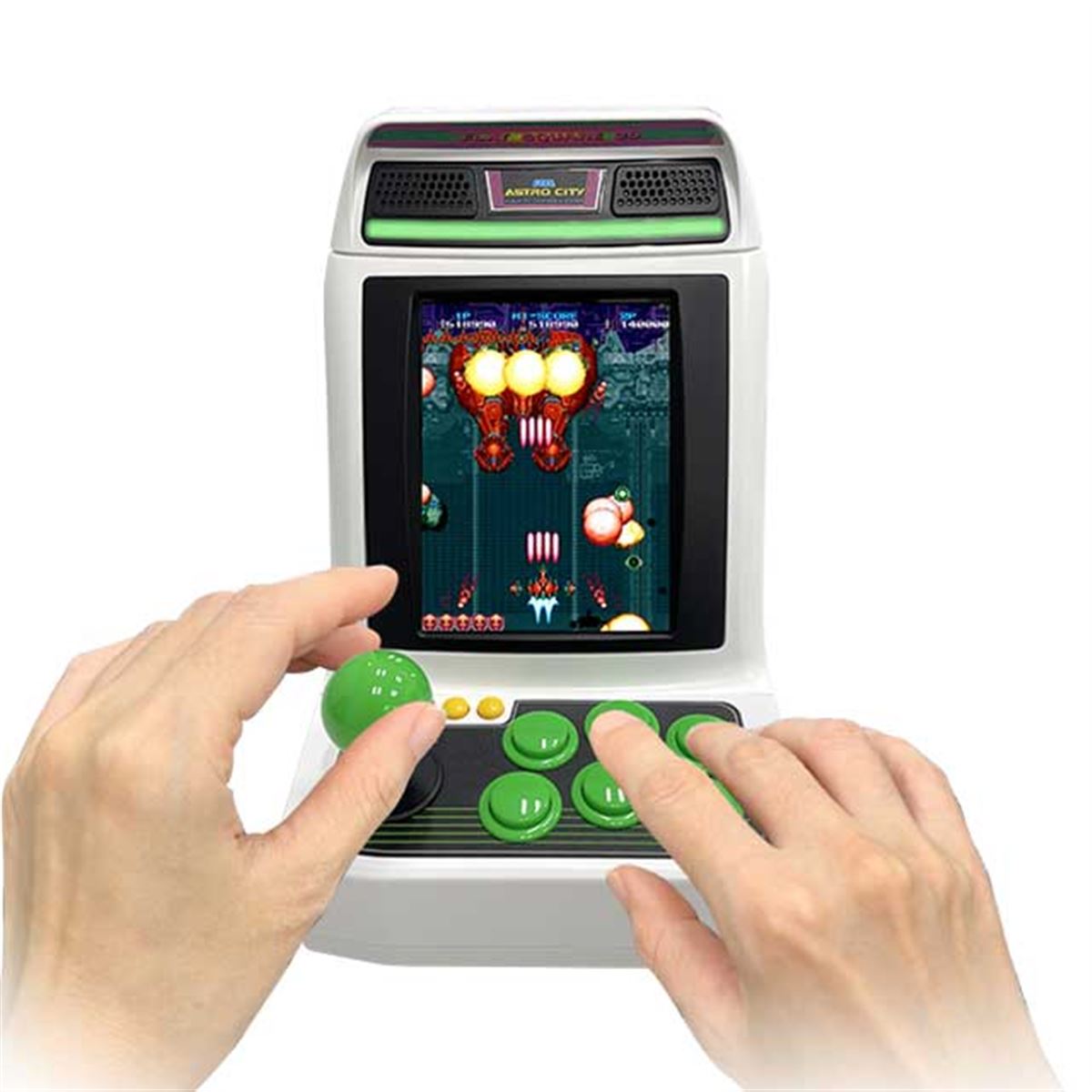 セガ、縦型モニター搭載で22タイトル収録の「アストロシティミニ V