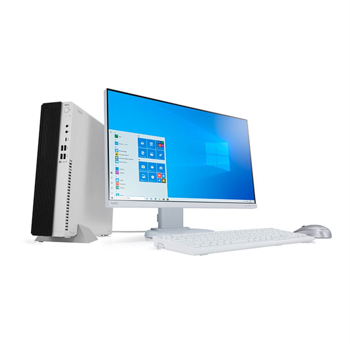 NEC、直販専用のスリムな分離型デスクトップPC「LAVIE Direct DT