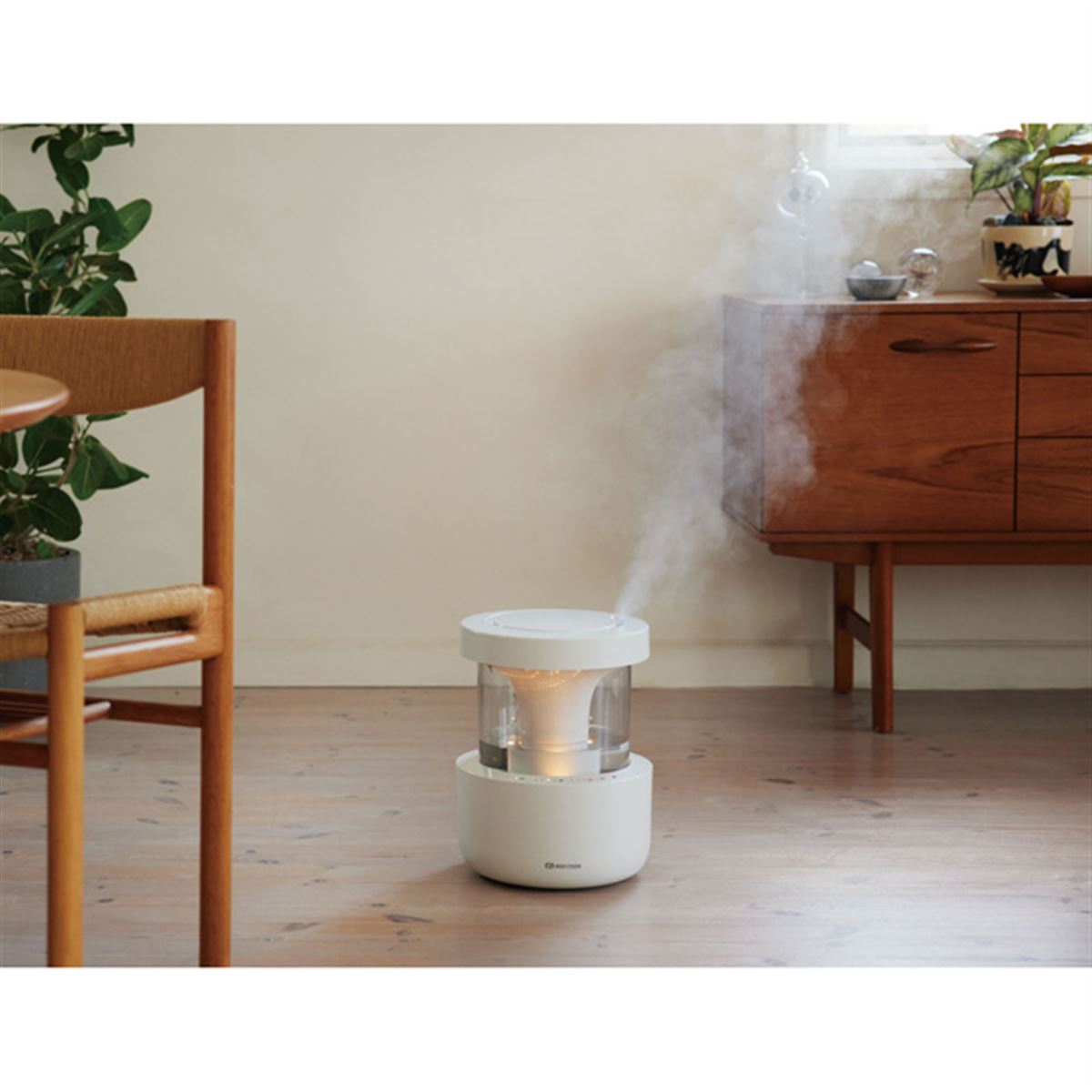 リズム、“シルクのような霧とあかりを演出する”超音波式加湿器「MIST