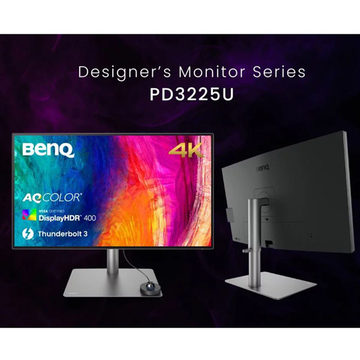 BenQ、クリエイター向け31.5型4K UHD液晶「PD3225U」を本日4月8日に