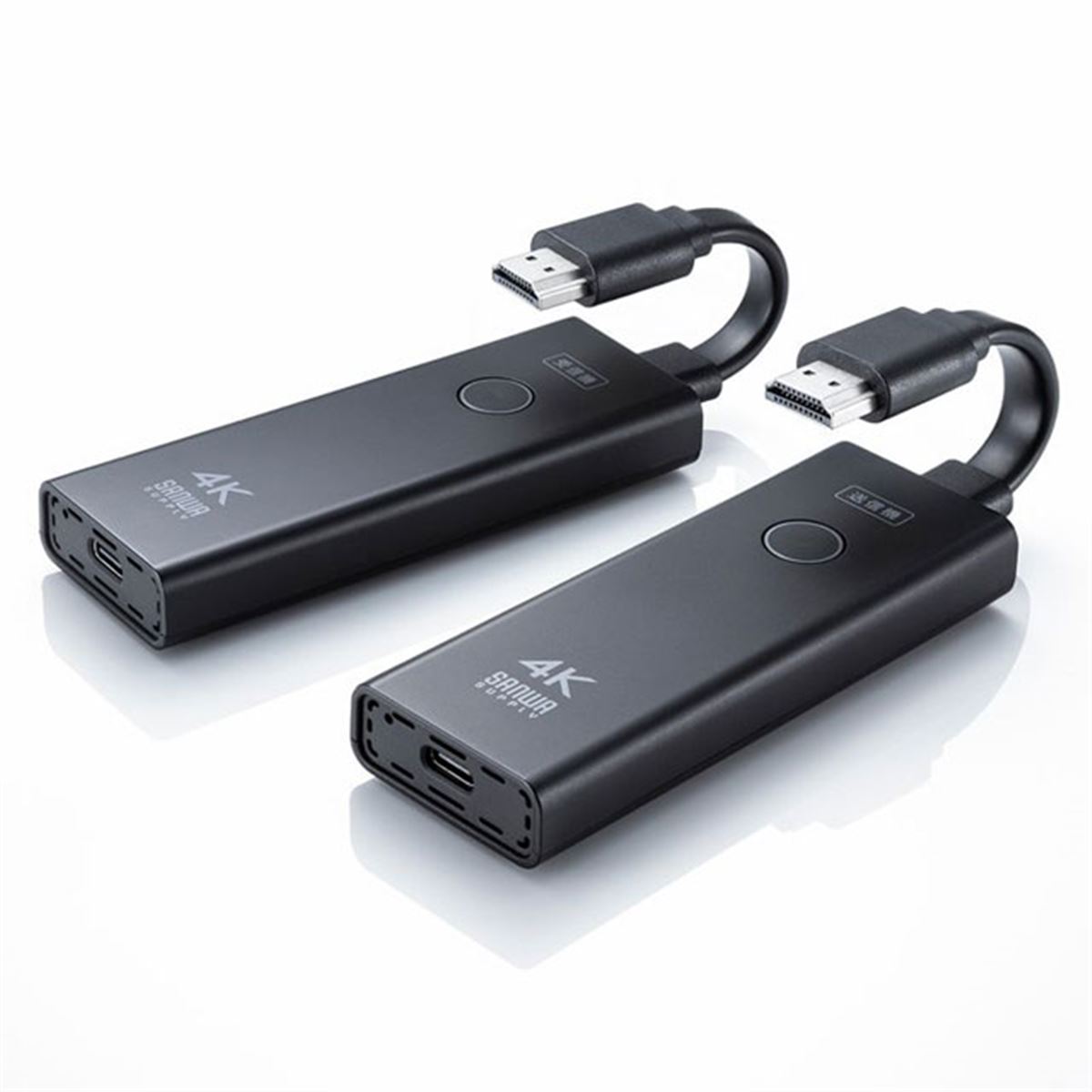 サンワ、4K映像をワイヤレス出力できるHDMIエクステンダー「VGA