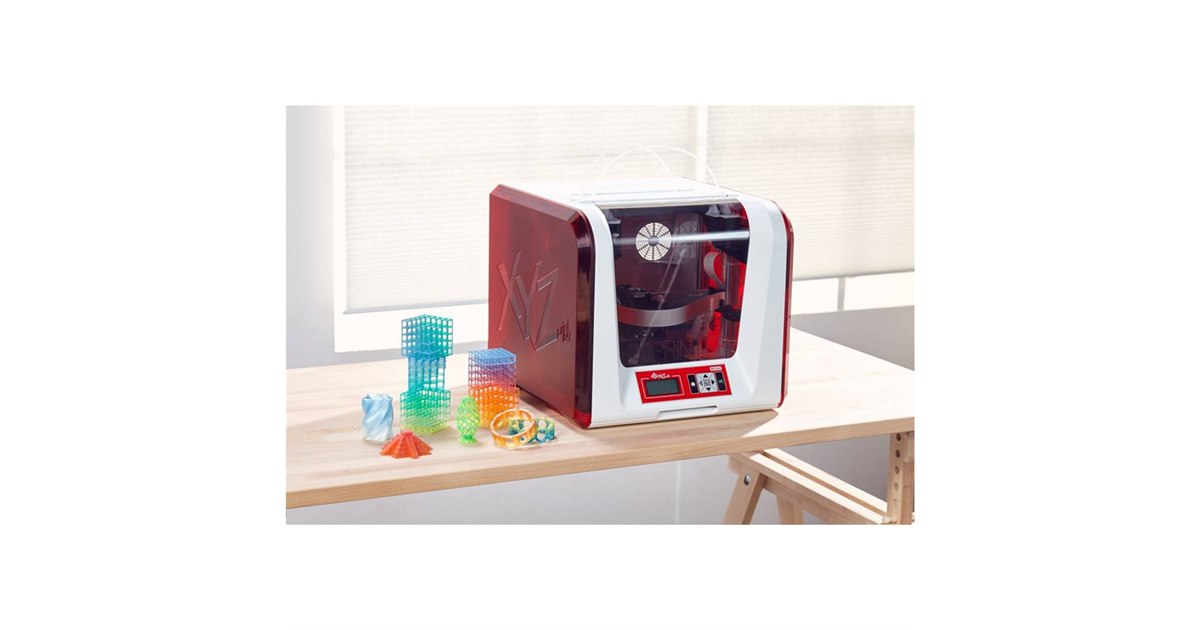 XYZプリンティング、グラデーション印刷対応の3Dプリンター「ダ