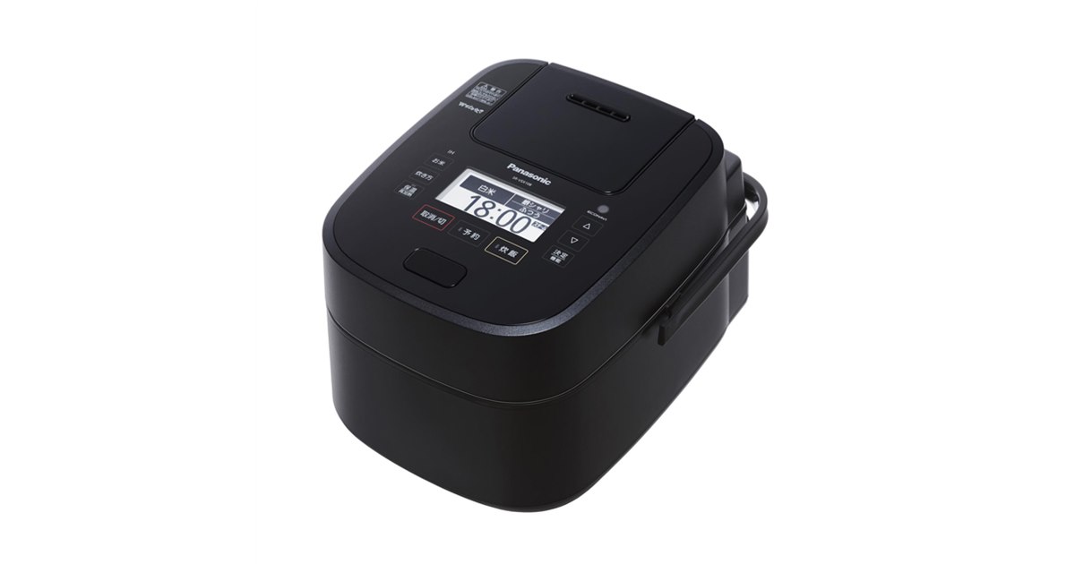 パナソニック、「鮮度センシング」搭載のスチーム＆可変圧力IHジャー
