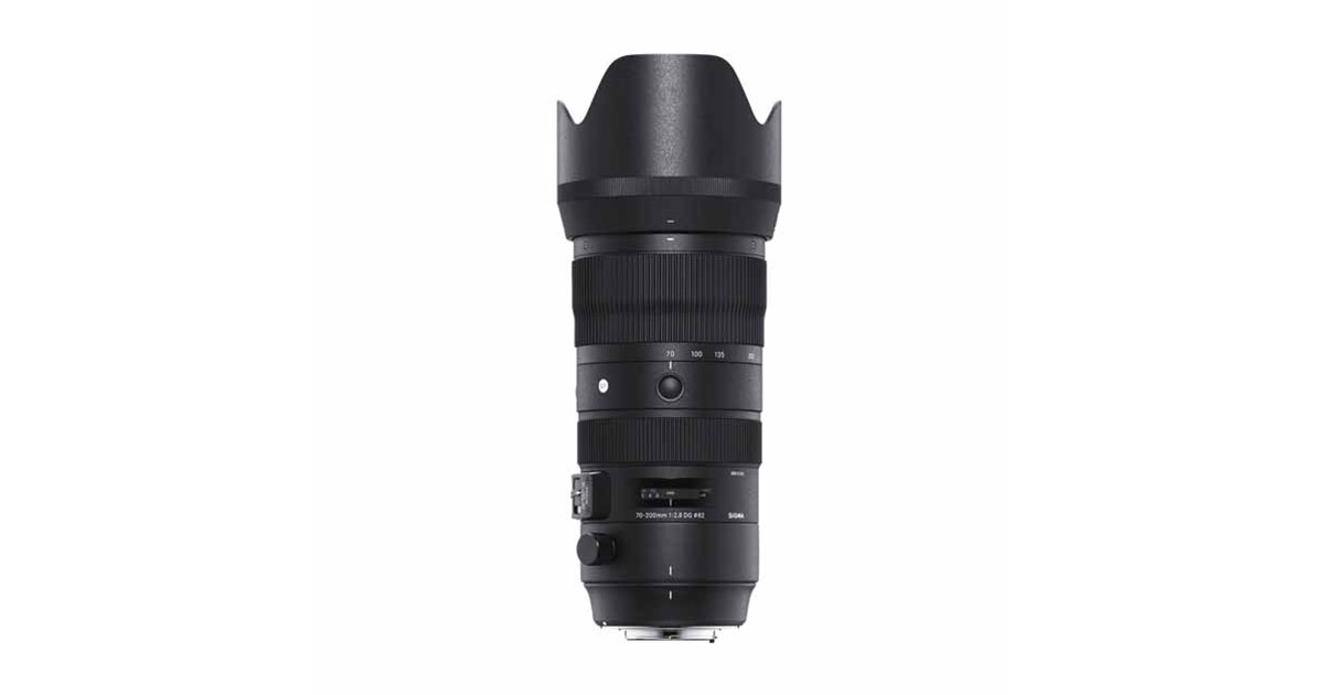 シグマ、大口径望遠ズームレンズ「70-200mm F2.8 DG OS HSM | Sports