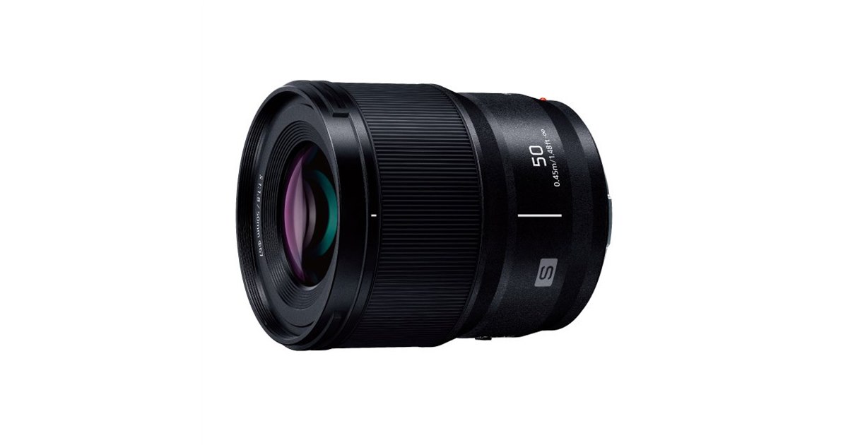 パナソニック、Lマウント用標準単焦点レンズ「LUMIX S 50mm F1.8