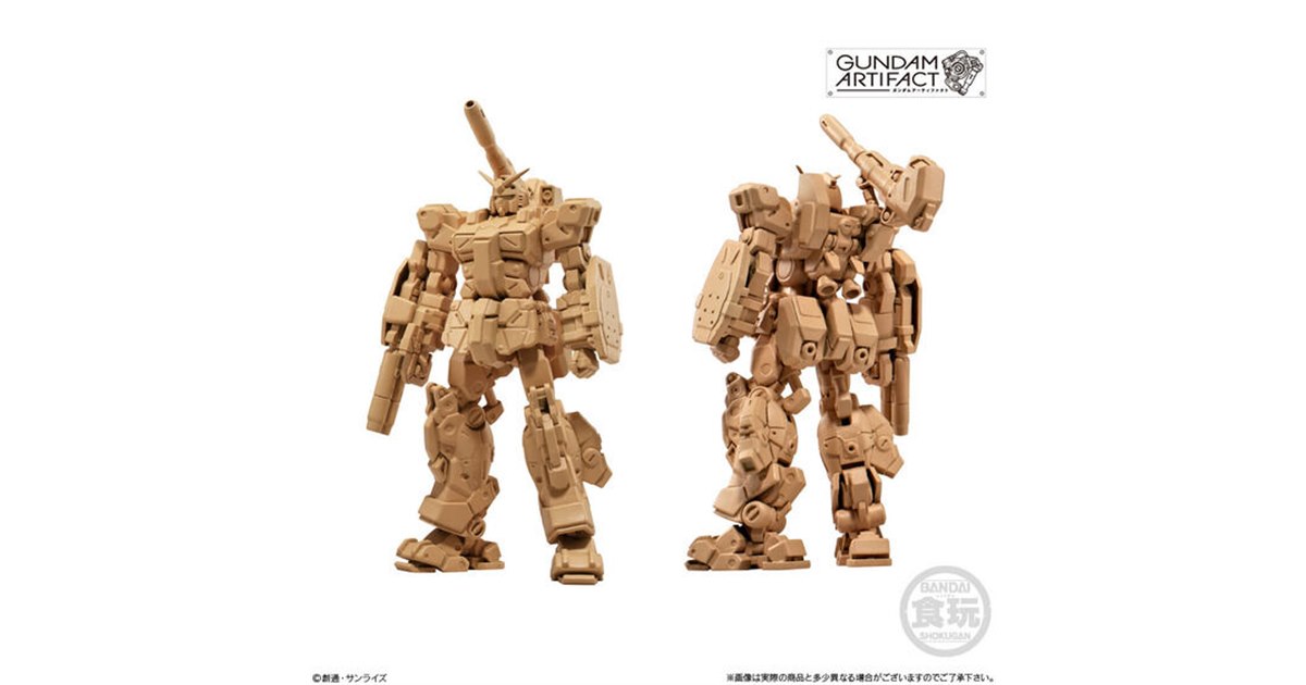 本格精密模型コレクション「ガンダムアーティファクト」に第2弾、10個