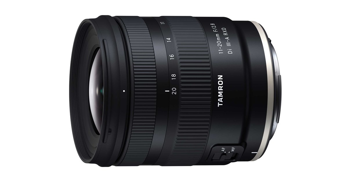タムロン、RF用APS-Cミラーレス向けズームレンズ「11-20mm F2.8」を12