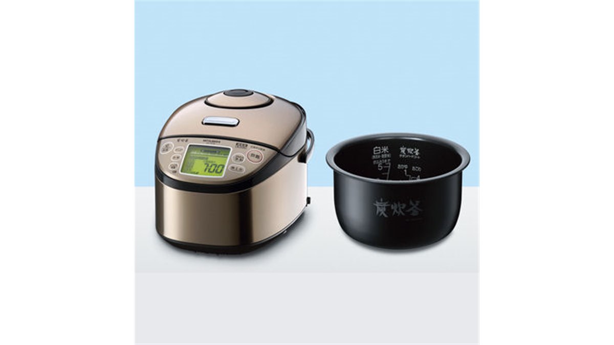 MITSUBISHI NJ-VX107-W 備長炭 炭炊釜 三菱電機 備長炭 炭炊釜 NJ