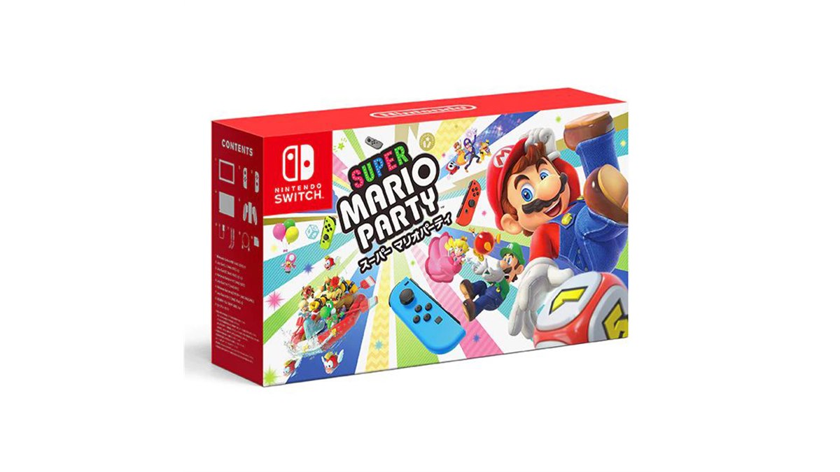 任天堂、「Nintendo Switch＋スーパー マリオパーティセット」マイニン