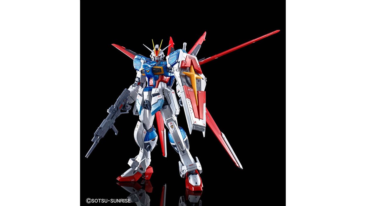 チタニウムフィニッシュ加工の「RG 1/144 フォースインパルスガンダム