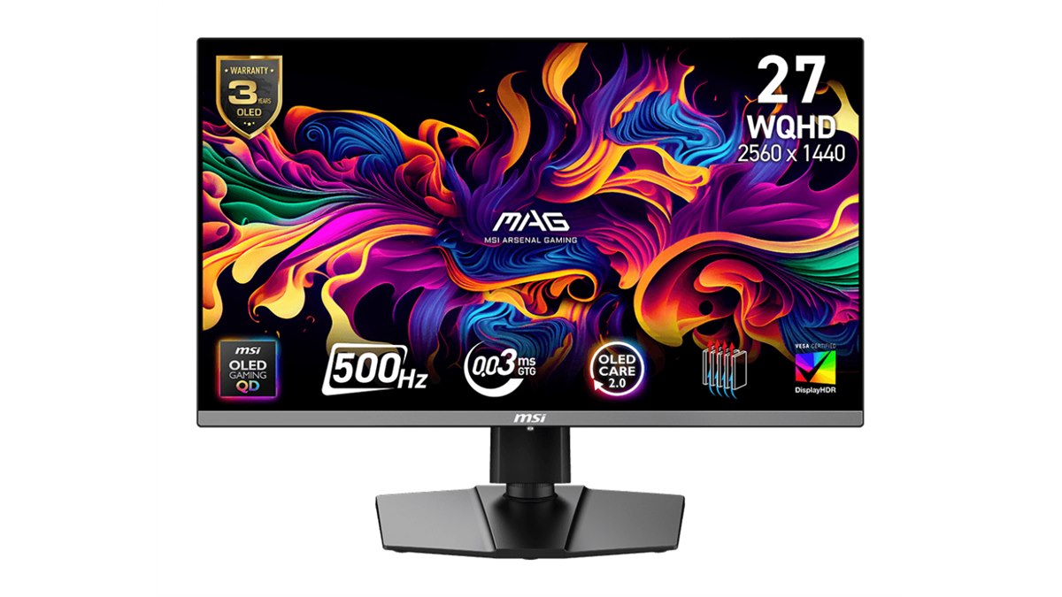 MSI、26.5型有機ELゲーミングモニター「MAG 272QP QD-OLED X50」amazon