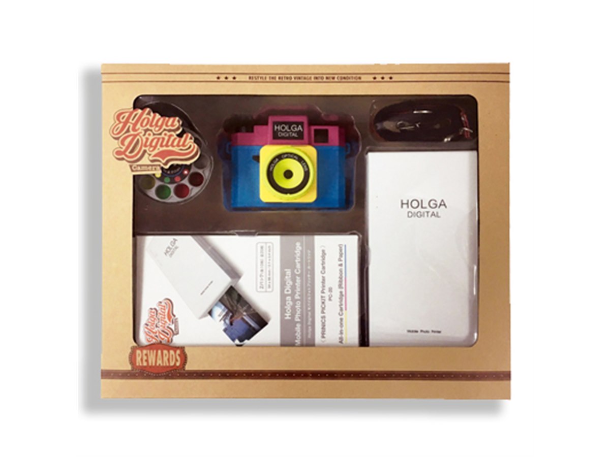 ホルガ、トイデジカメ「Holga Digital」にWi-Fiプリンター付きギフト