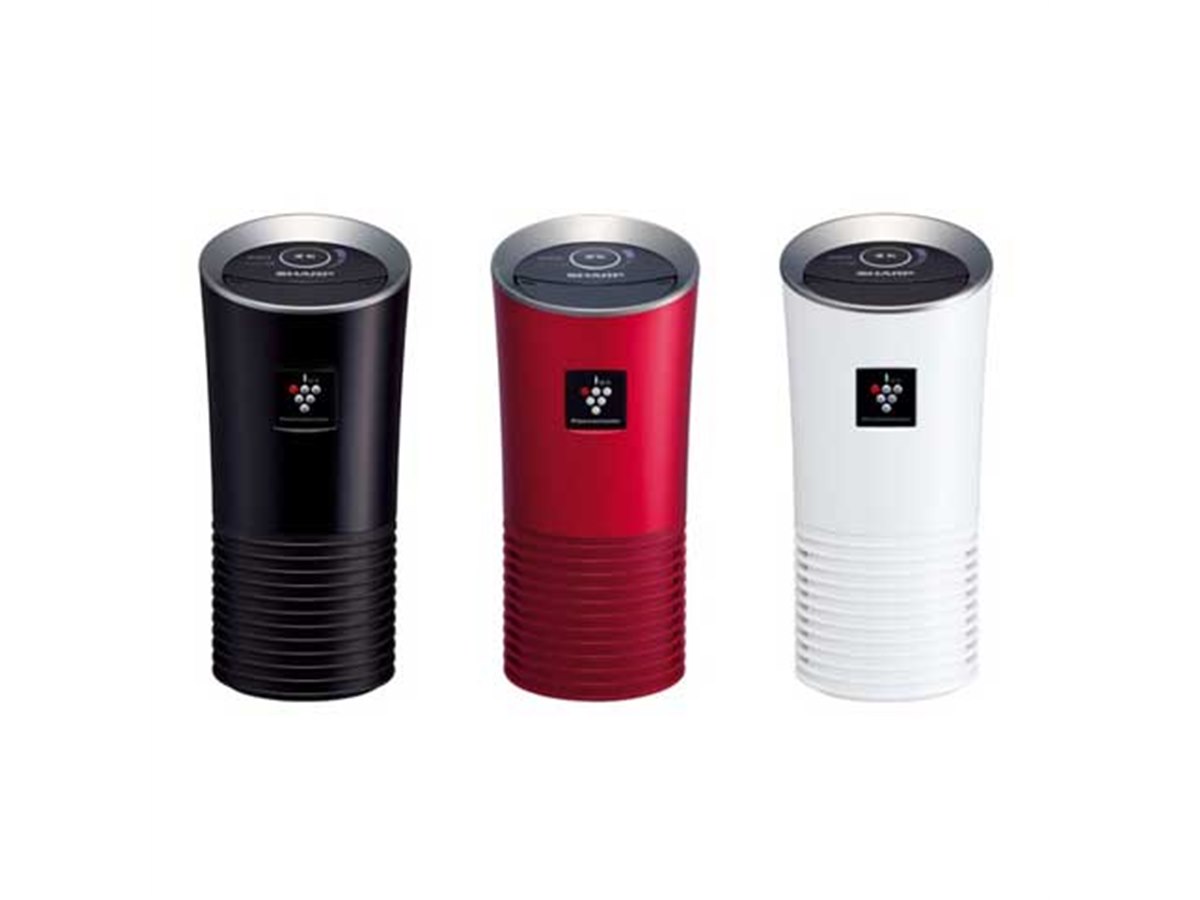 シャープ、カップホルダー型の車載用プラズマクラスターイオン発生機